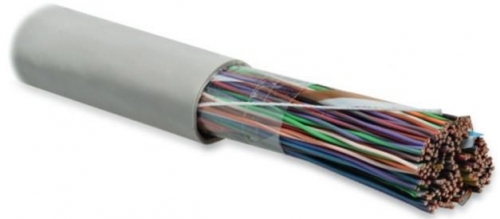 Кабель витая пара UUTP100-C3-S26-IN-PVC-GY U/UTP кат.3 100 пар (26 AWG) ож (solid) PVC сер. Hyperline 36574 1201380