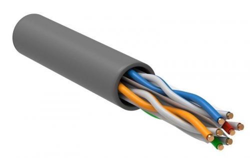 Кабель связи витая пара U/UTP (23AWG) кат.6 4х2 (305м) (м) ITK LC1-C604-111 292403
