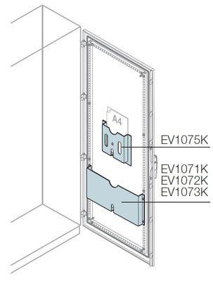 Карман для документов метал. Ш=600мм ABB EV1071K 1073952