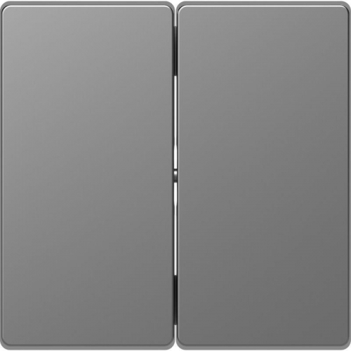 Клавиша для 2-кл. выкл. Merten D-Life SD нерж. сталь SchE MTN3400-6036 458925