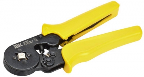 Клещи для обжима КО-04Е 0.5-6.0кв.мм квадрат ИЭК TKL10-D4 127936