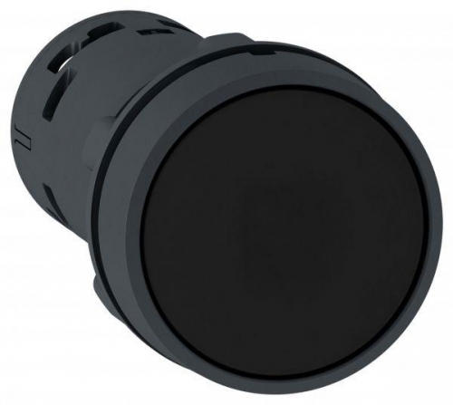 Кнопка 22мм НО+НЗ с фиксацией черн. SchE XB7NH25 262423