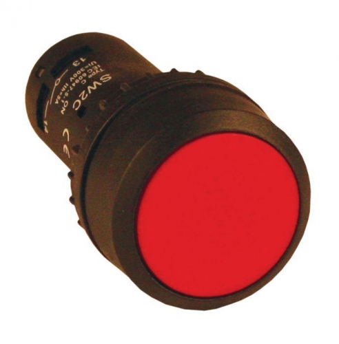 Кнопка SW2C-11 возвратная кр. NO+NC EKF sw2c-11s-r 239788