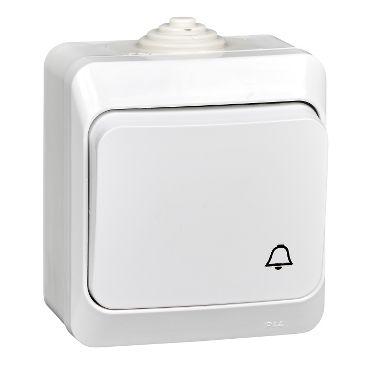 Кнопка нажимная ОП Этюд (СХ.1) IP44 SchE KA10-041B 1115611
