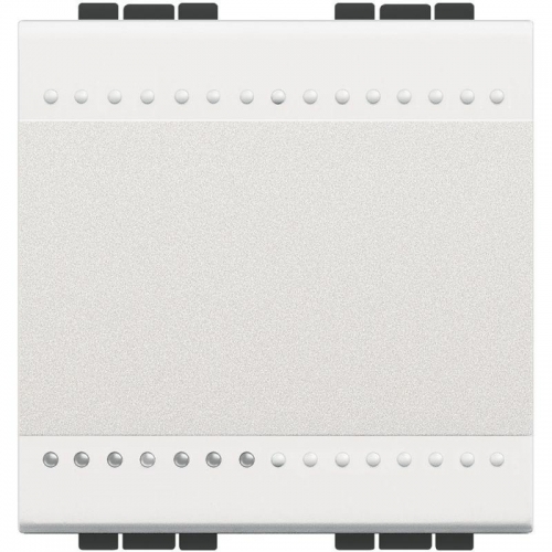 Кнопка с авт. клем. размер 2мод. LivingLight бел. Leg BTC N4005M2A 1040843