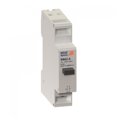Кнопка управления мод. OptiDin KM63 AF 02 УХЛ3 КЭАЗ 138903 378050