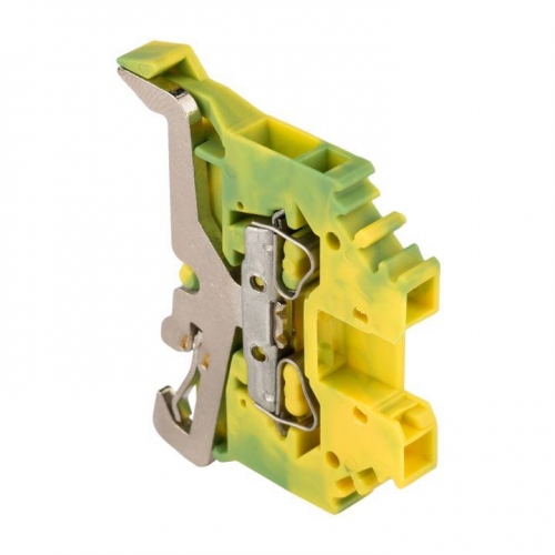 Колодка клеммная JXB-S-2.5 24А (280-107) земля EKF plc-jxb-s-2.5pe 310970