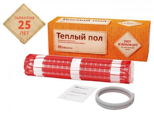 Комплект "Теплый пол" (мат) WSM 1890Вт/12.5кв.м Warmstad 2206174 465733