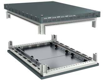 Комплект (крыша перфорованная и основание) для шкафов CQE 600х1000мм ДКС R5KTB610H50IT 1009675