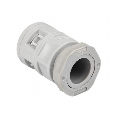 Коннектор для гофр. трубы 16мм (уп.50шт) Plast EKF kn-t-16 310999