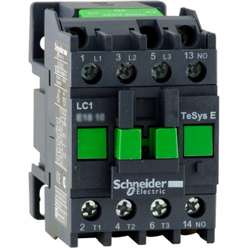 Контактор 3п 18А 1НО 220В AC TeSys E SchE LC1E1810M5 200705