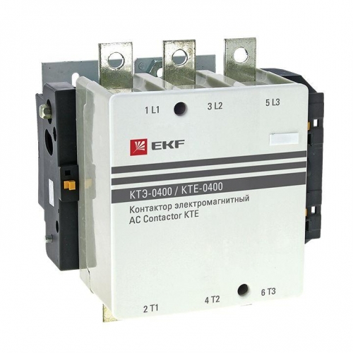 Контактор КТЭ 400А 230В NO EKF ctr-b-400 126138