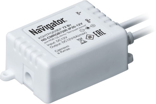Контроллер 71 364 ND-CMRGB72IR-IP20-12V для NLS-"Бегущая волна" Navigator 71364 407503