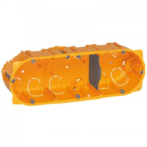 Коробка встр. для сух. перегор. 3п глуб. 40мм Batibox Leg 080043 149485