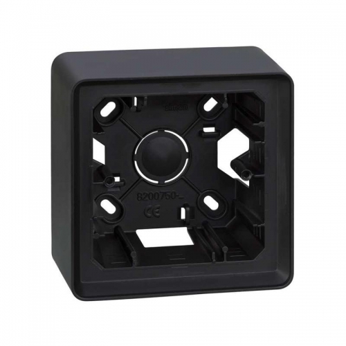 Коробка наружной установки на 1 пост графит Simon82 Detail 8200750-038 393791