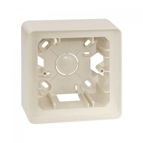 Коробка наружной установки на 1 пост сл. кость Simon82 Detail 8200750-031 393792