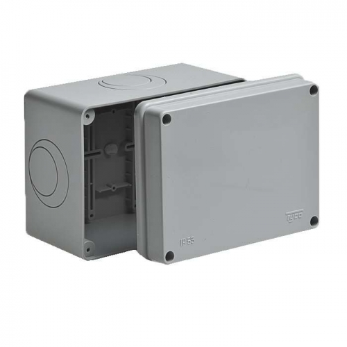 Коробка ОП Тусо распаячная 150х110х90мм без гермовводов подъездная IP65 Рувинил 67058 338577