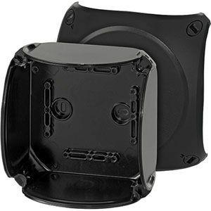 Коробка распр. ОП 130х130х77 IP66/67 черн. KF 0600 C HENSEL 62000086 401512