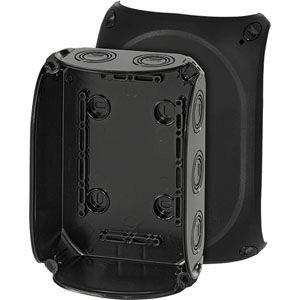 Коробка распр. ОП 130х180х77 IP66/67 черн. KF 1000 B HENSEL 62000058 401523