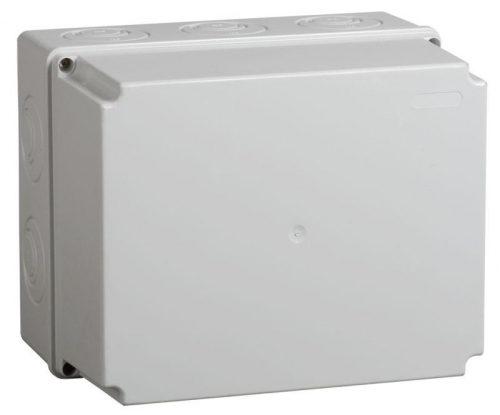 Коробка распр. ОП 240х195х165 IP55 КМ41274 RAL7035 ИЭК UKO10-240-195-165-K41-55 302169