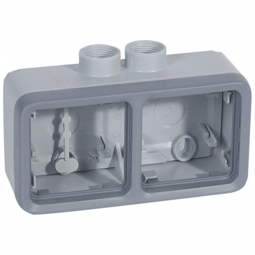 Коробка с каб. вводом PLEXO PG 2п. горизонт. Leg 069674 1011971