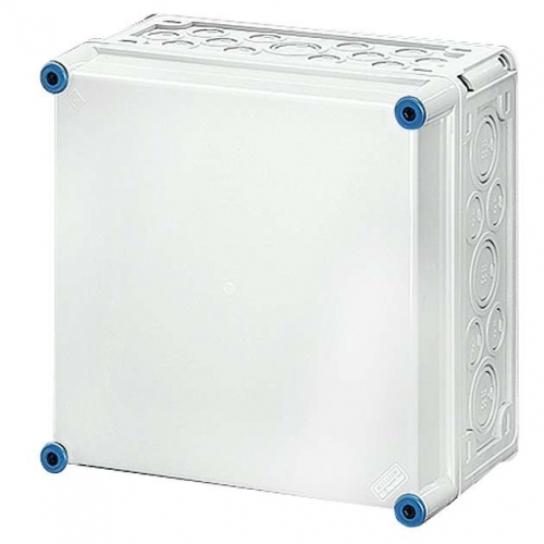 Корпус пластиковый Mi 300х300х170 IP65 сер. с непрозр. крышкой Mi 0201 HENSEL 2000008 401646