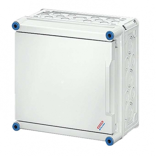 Корпус пластиковый Mi 300х300х182 IP65 сер. с непрозр. крышкой Mi 0221 HENSEL 2000062 401647