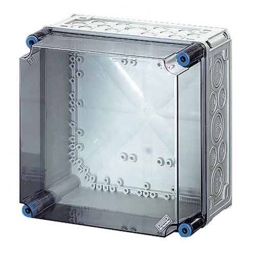 Корпус пластиковый Mi 300х300х214 IP65 сер. с прозр. крышкой Mi 0210 HENSEL 2000002 401648