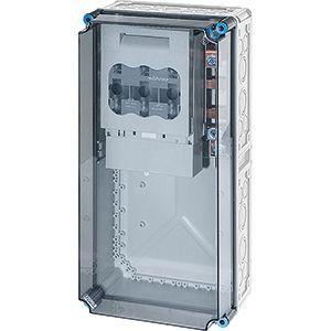 Корпус пластиковый Mi 300х600х214 IP65 сер. с прозр. крышкой Mi 6478 HENSEL 2000783 402527