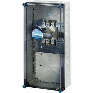 Корпус пластиковый Mi 300х600х239 с выкл. нагрузки IP65 сер. с прозр. крышкой Mi 7456 HENSEL 2000279 402551