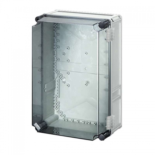 Корпус пластиковый Mi 315х450х214 IP65 сер. прозр. крышка MI9310 HENSEL 20001051 266642
