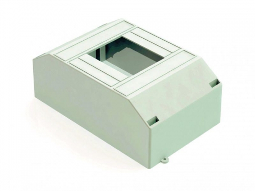 Корпус пластиковый навес. 2-4мод. IP30 бел. DEKraft 31031DEK 1113505