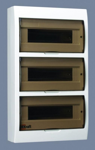 Корпус пластиковый навес. 36мод. IP41 ЩРН-П-36 DEKraft 31014DEK 1113507