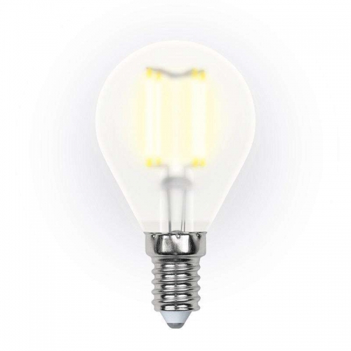 Лампа LED-G45-6W/WW/E14/FR PLS02WH Uniel UL-00000303 473910