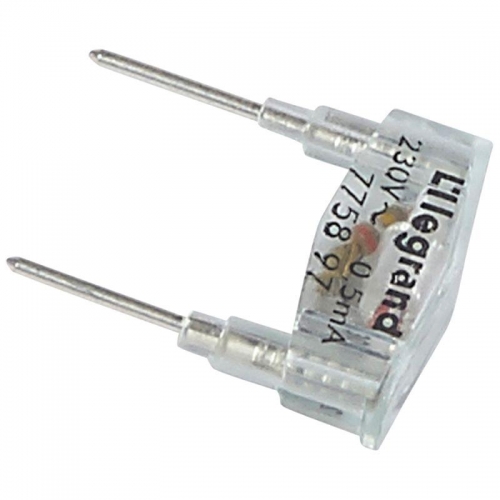 Лампа PLEXO 230В-0.5мA зел. Leg 069497 1011922