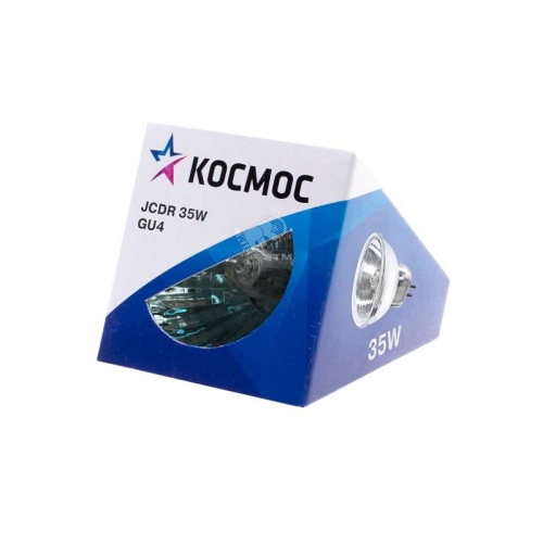 Лампа галогенная MR11/стекло 35Вт 12В GU4 Космос LKsmMR1112V35W 9935