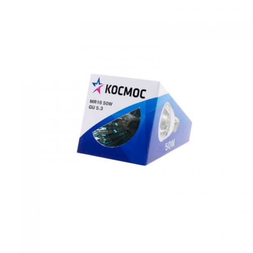 Лампа галогенная MR16 50Вт 12В GU5.3 EXNc Космос LKsmMR1612V50W 7802