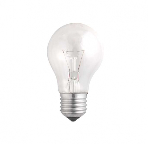 Лампа накаливания A55 240V 60W E27 clear (Б 230-60-5) JazzWay 4610003320461 1038315