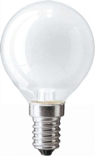 Лампа накаливания Stan 40Вт E14 230В P45 FR 1CT/10X10 Philips 926000007010 / 871150001197850 1306