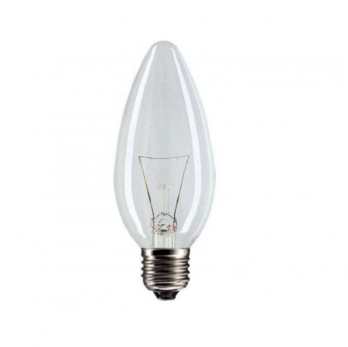 Лампа накаливания Stan 40Вт E27 230В B35 CL 1CT/10X10 Philips 921492044218 / 871150005669650 53107