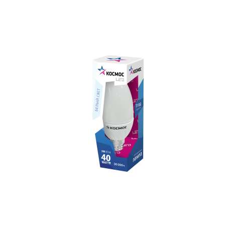 Лампа светодиодная LED CN 3Вт 220В E14 4500К Космос Lksm_LED3wCNE1445 285358
