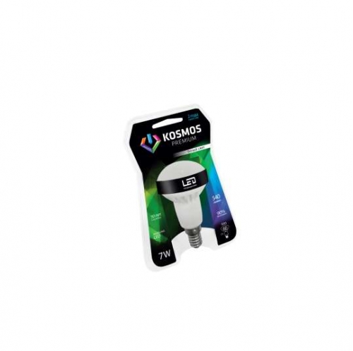 Лампа светодиодная LED KOSMOS premium 7Вт REFLECTOR 50мм E14 230В 4500К Космос KLED7wR50230vE1445 260626