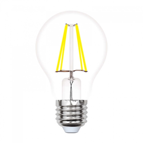 Лампа светодиодная LED-A60-7W/WW/E27/CL/MB грушевидная GLM10TR форма "А" прозр. Multibright свет теплый бел. 3000К 100-50-10 упак. картон Uniel UL-00002366 485276