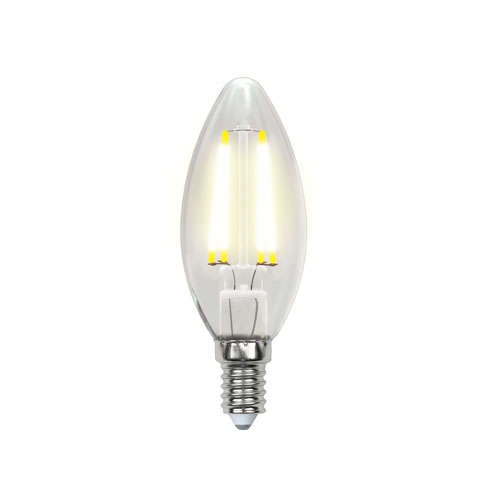 Лампа светодиодная LED-C35-6Вт/WW/E14/CL PLS02WH картон Uniel UL-00000199 415673