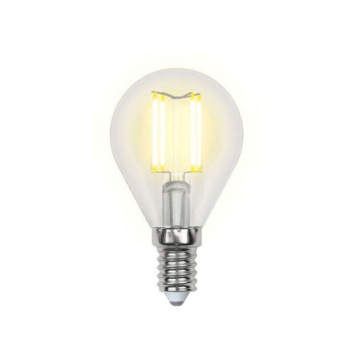 Лампа светодиодная LED-G45-6Вт WW E14 CL PLS02WH картон Uniel UL-00000197 415776