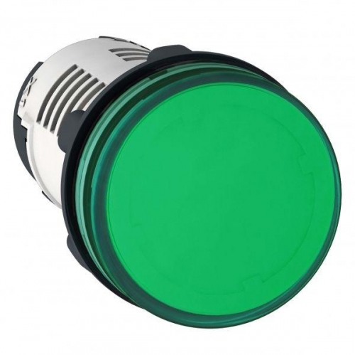 Лампа сигнальная 22мм 230В зел. (LED) SchE XB7EV03MP 87310