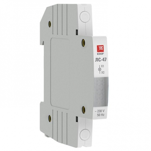 Лампа сигнальная ЛС-47 бел. PROxima EKF mdla-47-w-pro 444471