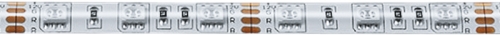 Лента светодиодная 71 447 NLS-5050RGB60-14.4-IP65-12V-Pro R5 14.4Вт/м (уп.5м) Navigator 71447 261504