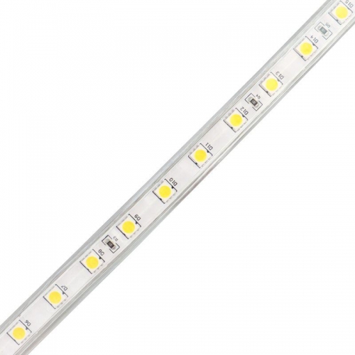 Лента светодиодная SMD5050 13х8мм 60LED/м 14.4Вт/м 220В IP67 тепл. бел. (уп.100м) NEON-NIGHT 142-106 505974