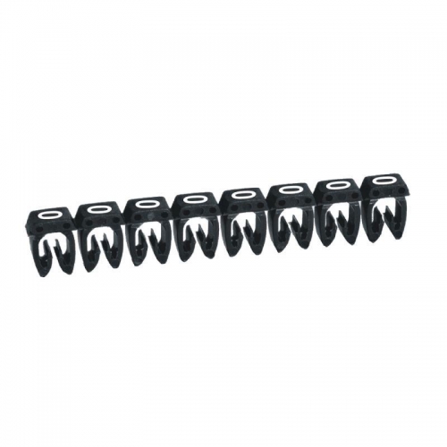 Маркер каб. 0.15-0.5кв.мм CAB3 "0" черн. (уп.1000шт) Leg 038100 199769